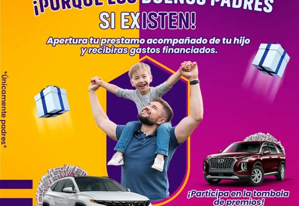 En este mes consentimos a los buenos padres con Prestaauto